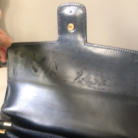 CELINE Authentic Vintage 1970s Horse Carriage Box Bag - Picture 10 of 14